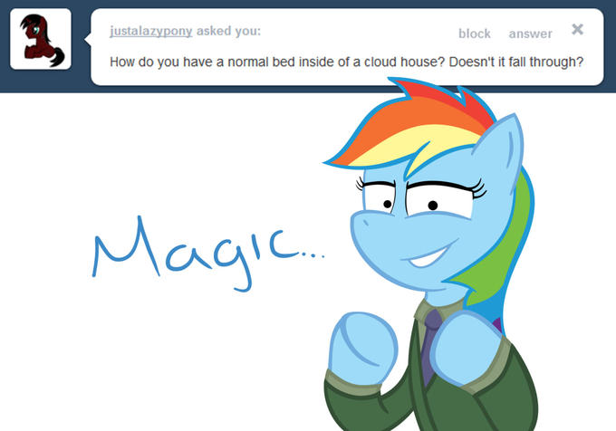 Rainbow Dash's Bed
