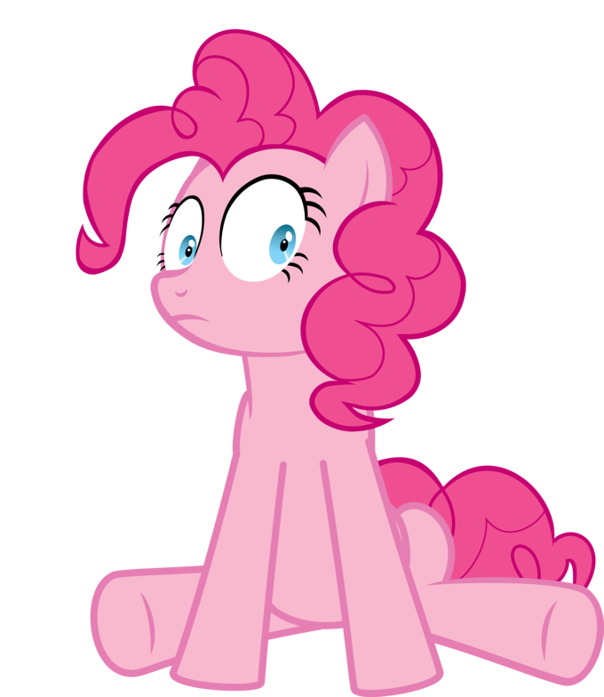 Pinkie Pie is scared