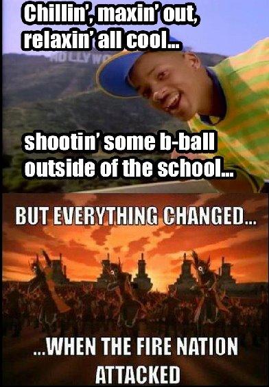 Fresh Prince of the Fire Nation - Brock Obama