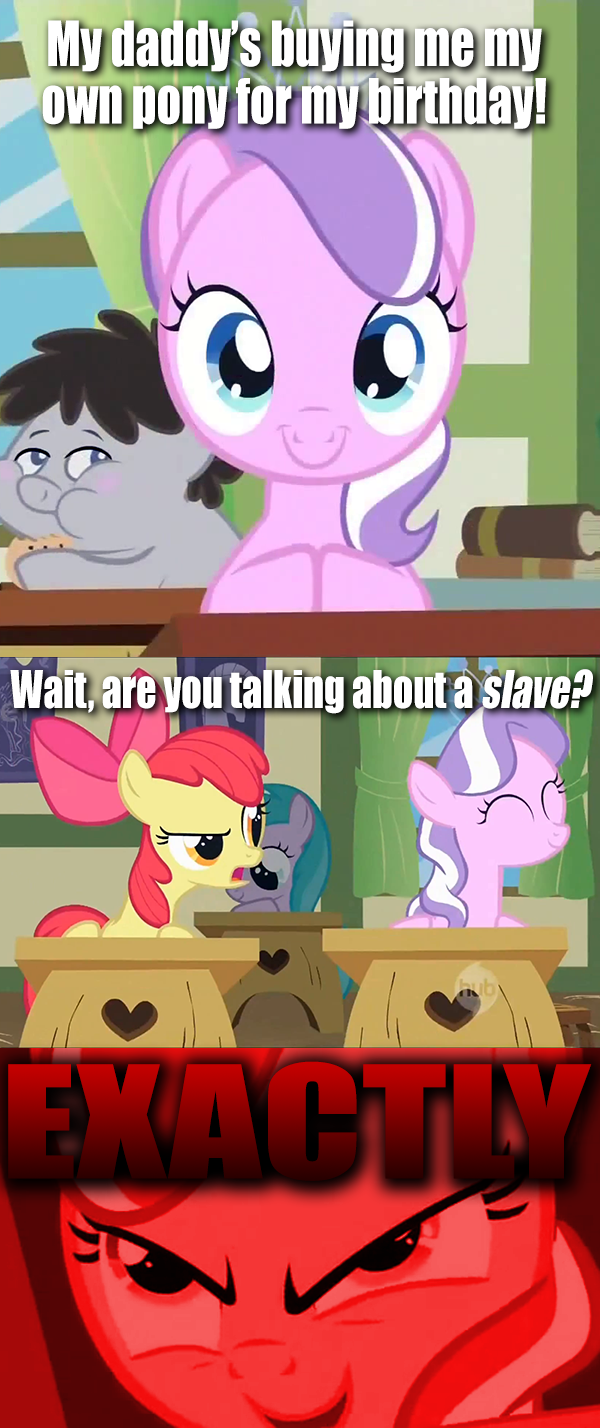 "My" Little Pony... literally