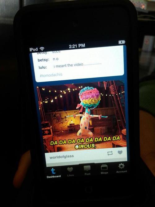 http://princessingrid09.tumblr.com/post/25034019989/even-in-philly-the-afro-circus-demon-follow-us