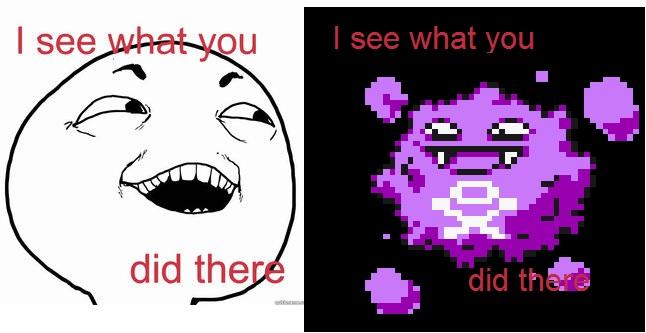 Pokemon Yelllow Koffing Sprite + I see what you did there=coincidence?