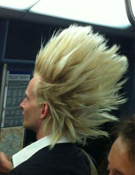 Real Life Ssj1 Hairstyle Real Hair Trend 2017