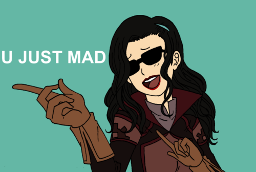 He AANGry.