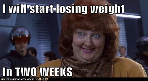 Procastinate to Lose Weight