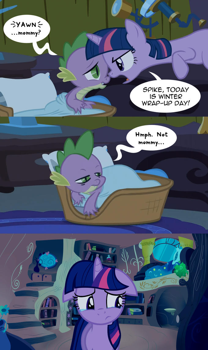 Spike hurts Twilight�s feelings My Little Pony