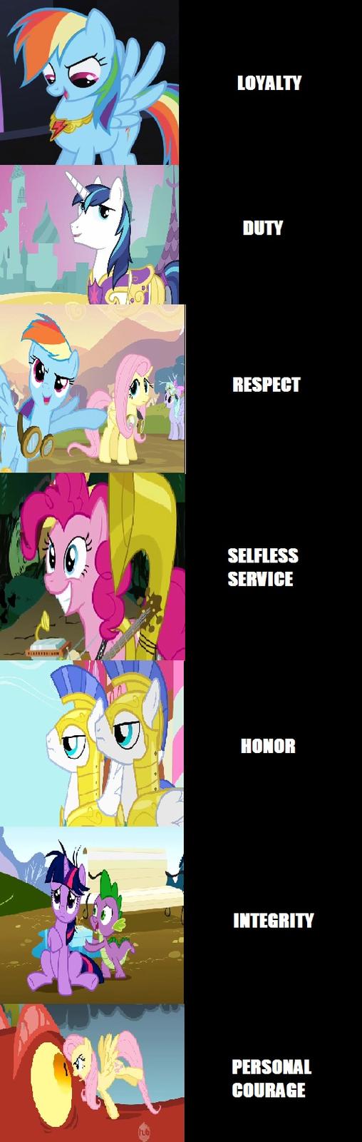 LDRSHIP, the army values