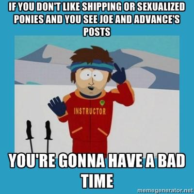 I'm Sorry Joe and Advance, but this is true