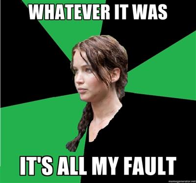 Why do we fall? So we can cry about it.