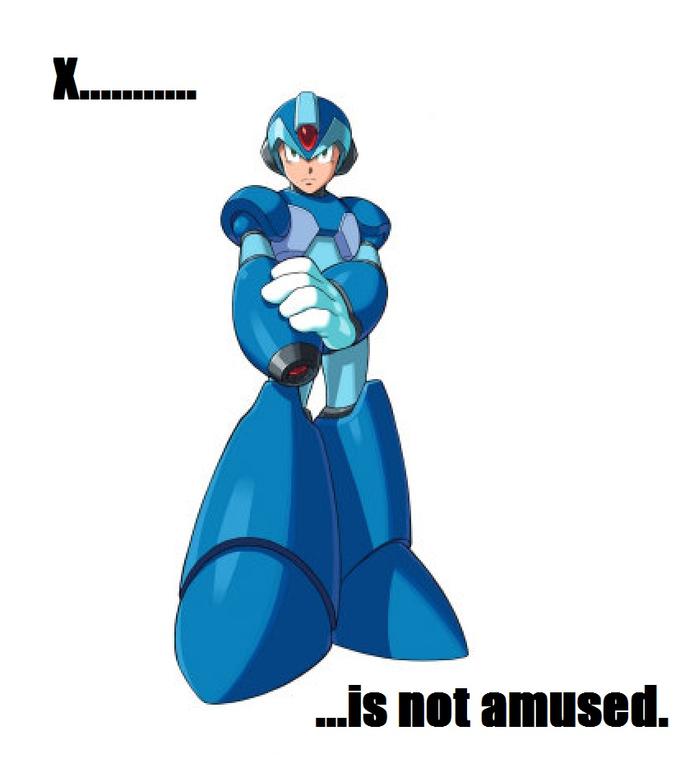 X is not amused