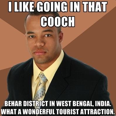 I like going in that cooch