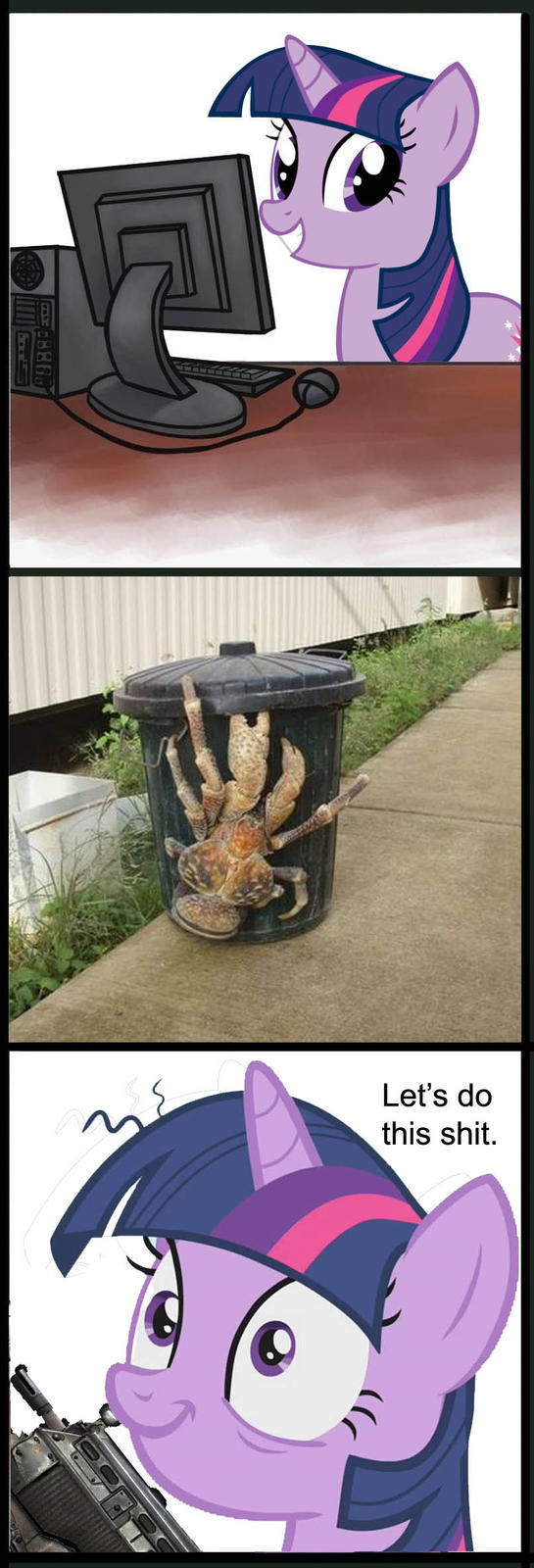 Twilight Sparkle vs The Coconut Crab