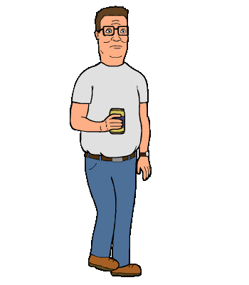 Weird Hank Hill Gif