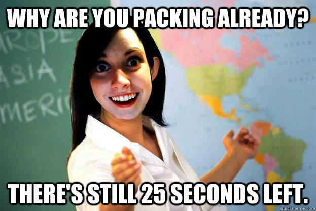 Overly Attached Teacher