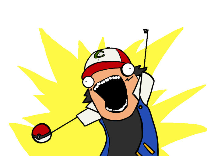 X all the Pokémon!