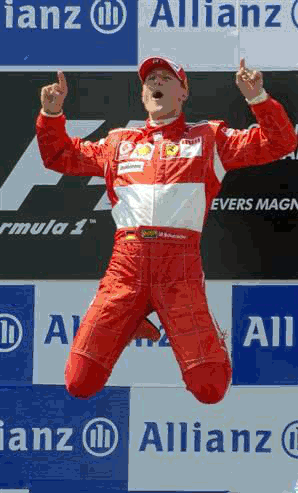 don't drink and drive, Schumacher and fly