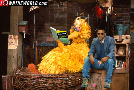 Sad Big Bird, Sad Obama