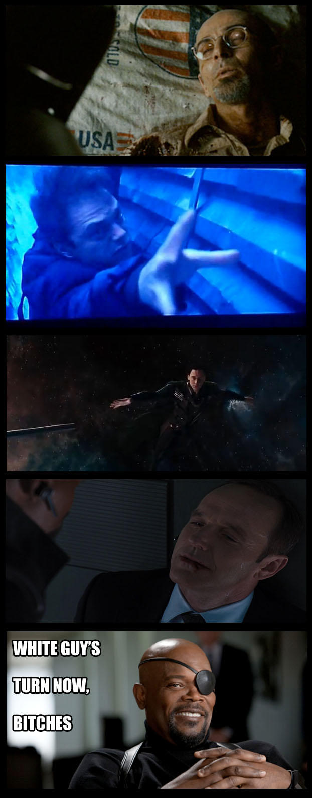 They always kill the...