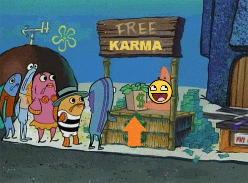 Karma Whoring
