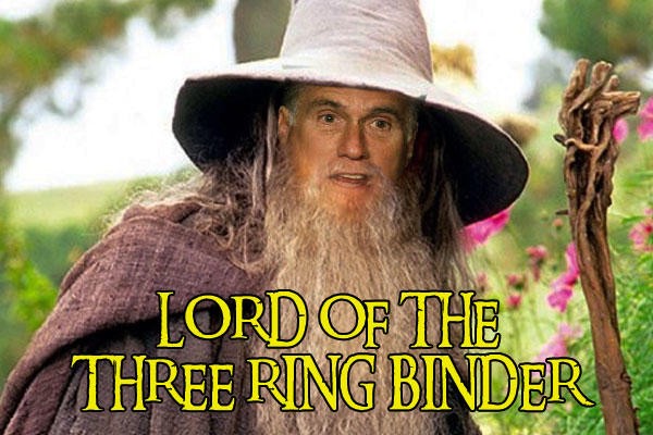 Lord Of the Three Ring Binder