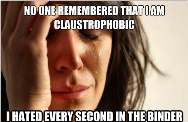 First World Problems Binders