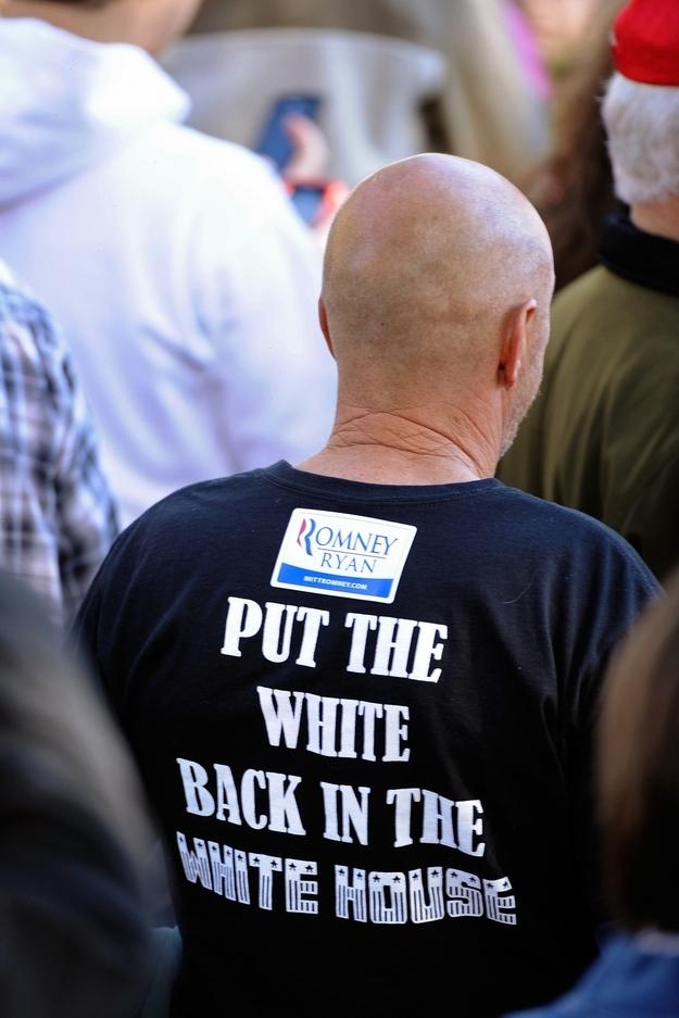 White people for Mitt Romney