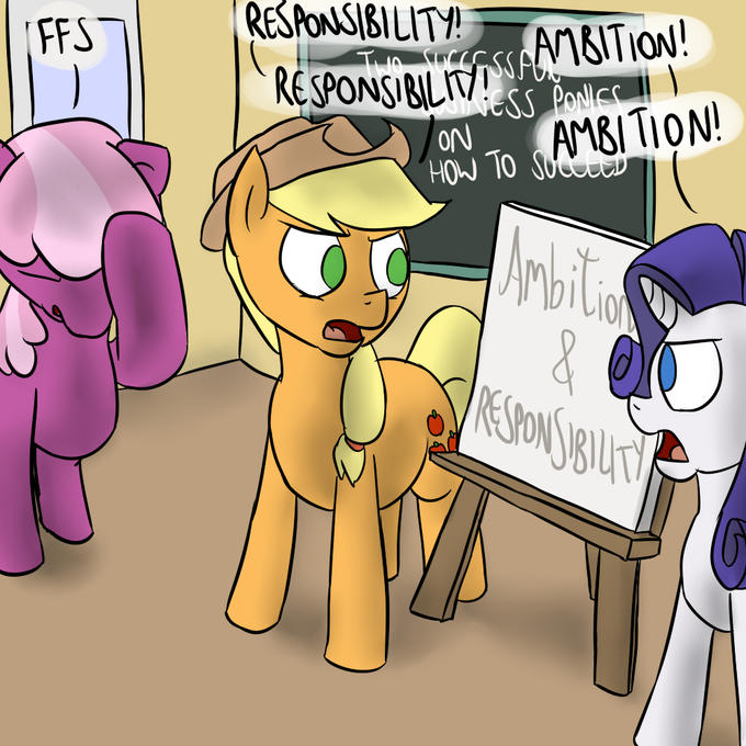 AJ and Rarity's Seminar