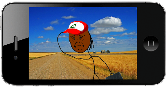 Bootleg Pokemon On IPhone (RAGE FACE.)