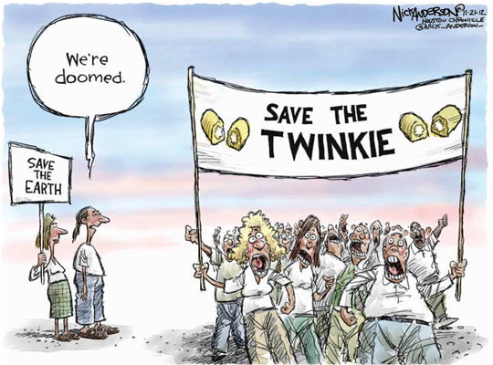 Save The Twinkies Comic