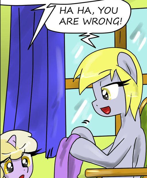 Even Derpy Thinks You're Wrong