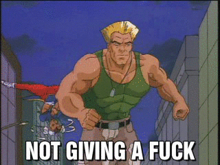 Guile Not Giving a Fuck