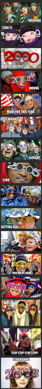 New Year Glasses