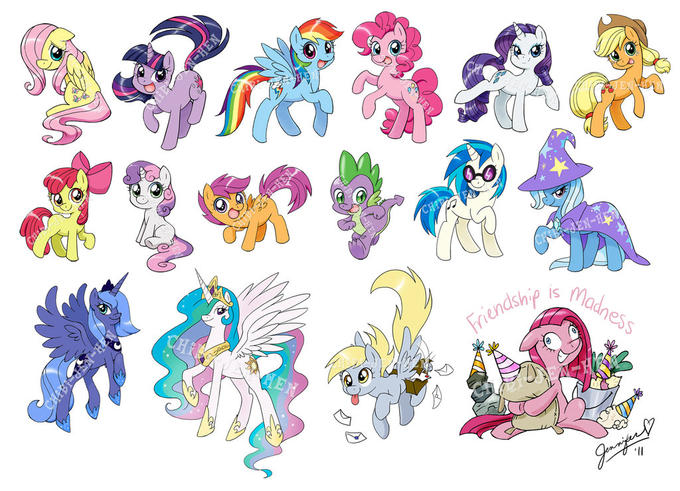 so much PONIES