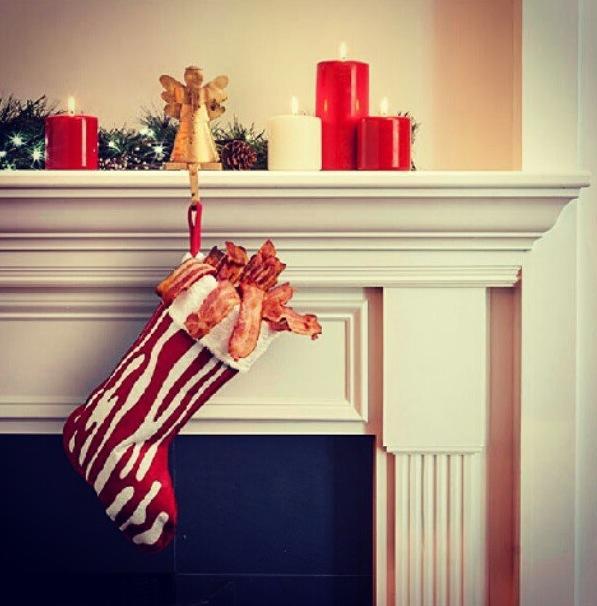 Stocking Full Of Bacon
