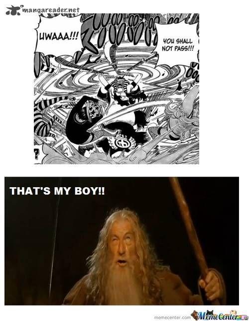 Onepiece, You shall not pass