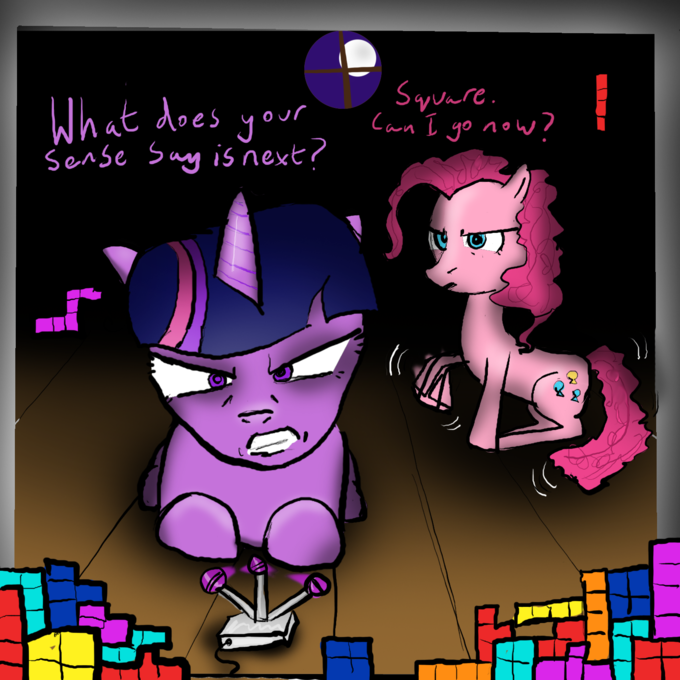 Twi and Pie Tetris Pinkie Sense