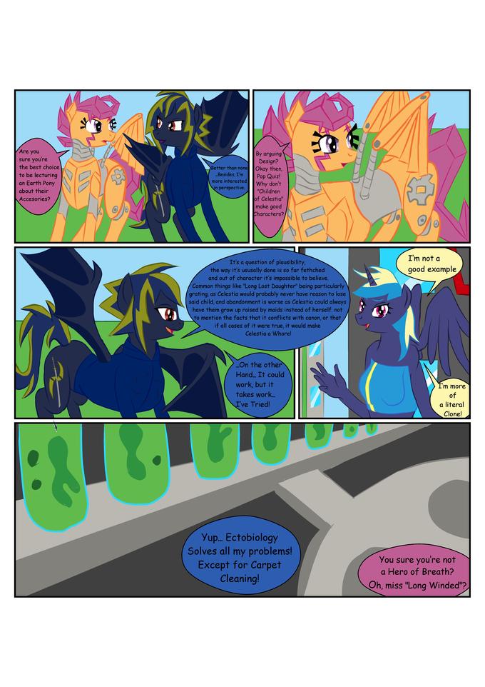 A Rediculous OC Monologues about "Children of Celestia" OCs