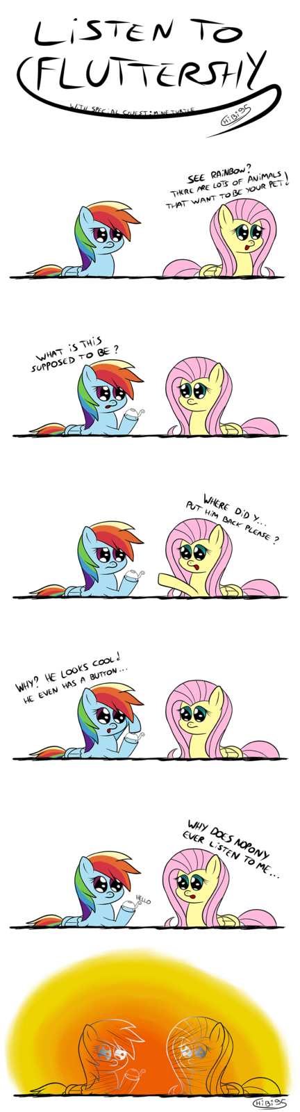 Listen to Fluttershy