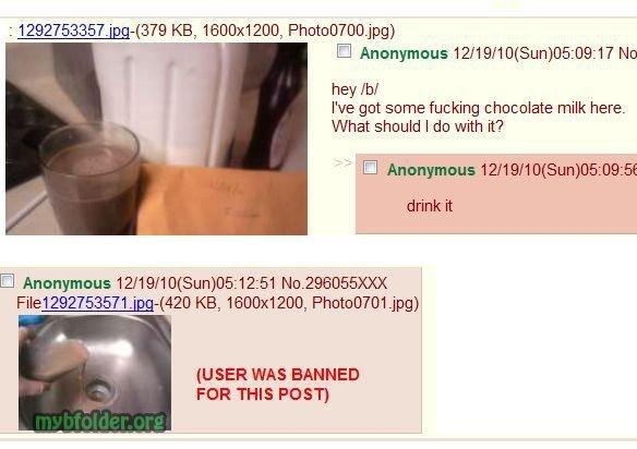Banned For Spilling In Sink