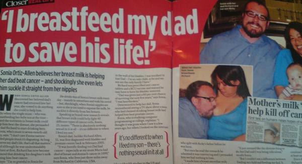 I Breastfeed My Dad To Save His Life
