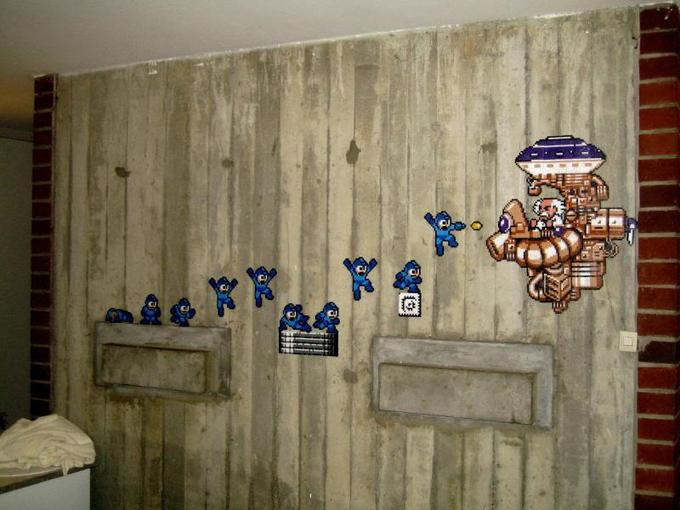 Mega Man Wall Mural