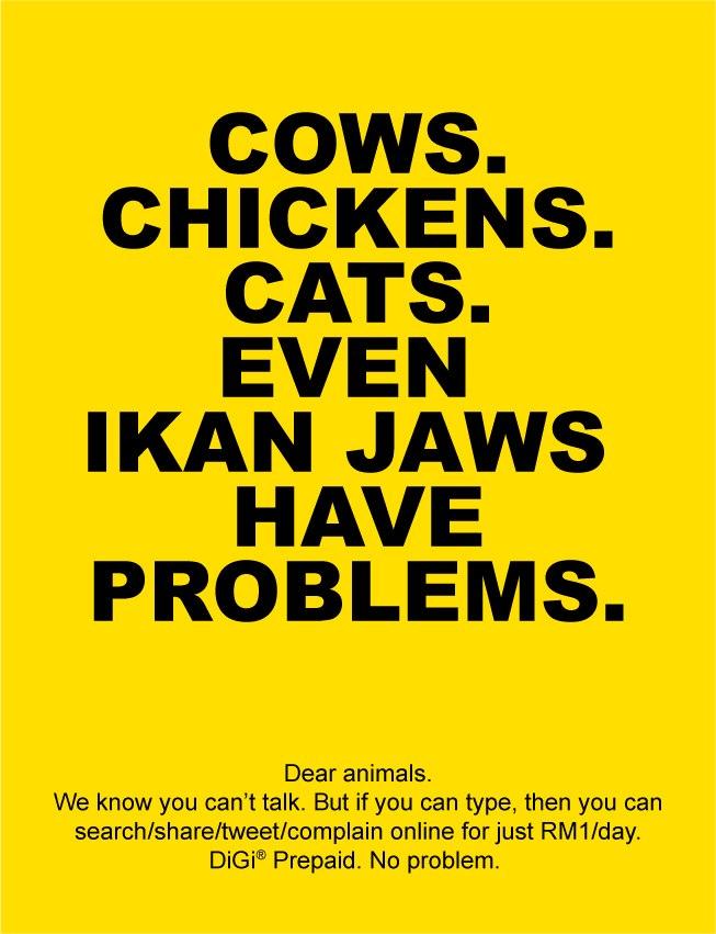 Digi Telecomunications - Animals Have Problems