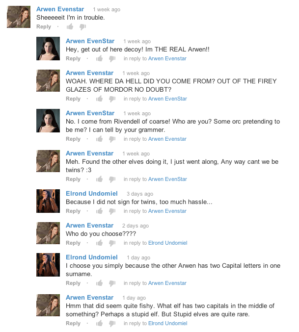 Arwen and her Clones