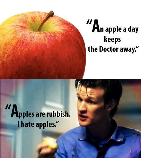 Never eat apples again
