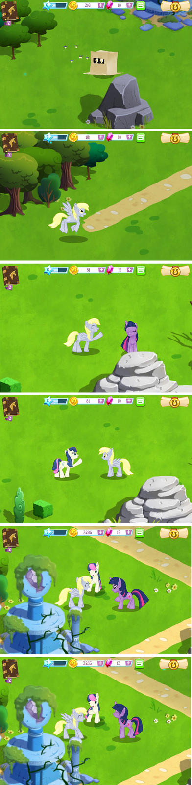 Derpy in MLP:Fim App Game