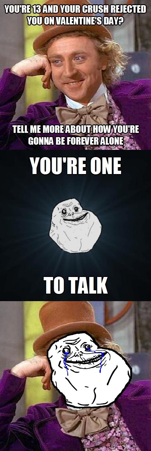 Forever Alone/Creepy Condescending Wonka