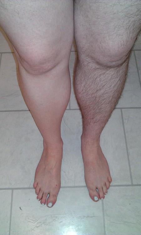 Blonde Hairy Legs 5