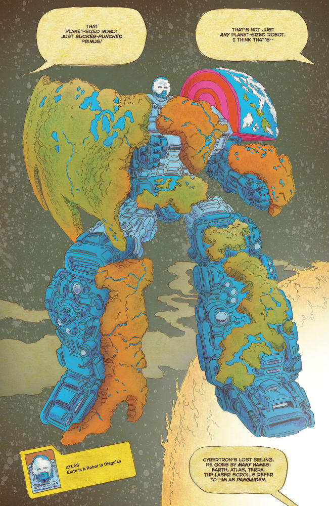 Transformers: Earth Turns Out to be a Robot