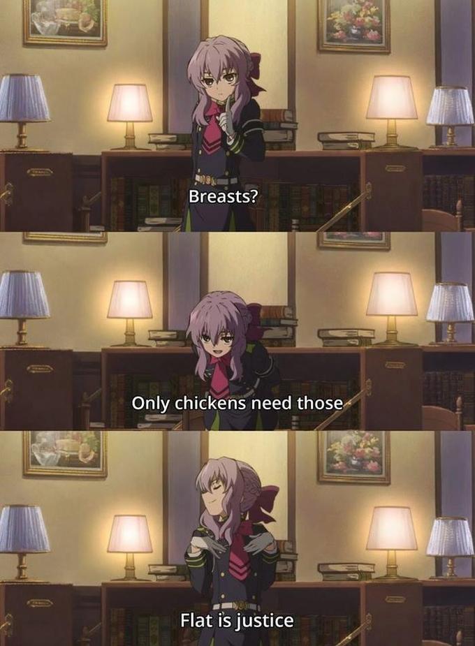 Flat Is Justice / Delicious Flat Chest Know Your Meme