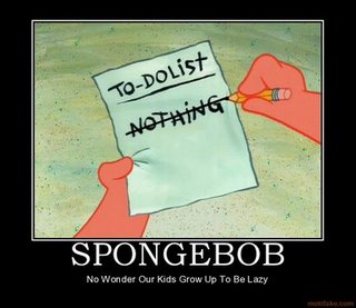 lazy sponger  